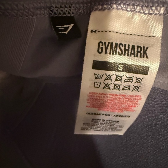 Gymshark Women's Blue Leggings and Top Set - Picture 5 of 6